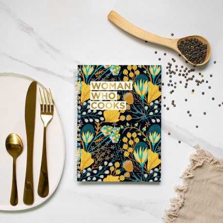 Cahier de Cuisine "Woman Who Cooks - Mustard"