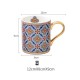 Tasse en Céramique Style Marocain - 300 ml