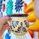 Tasse mexicaine en argile fabriquée à la main - Modéle Jarritos