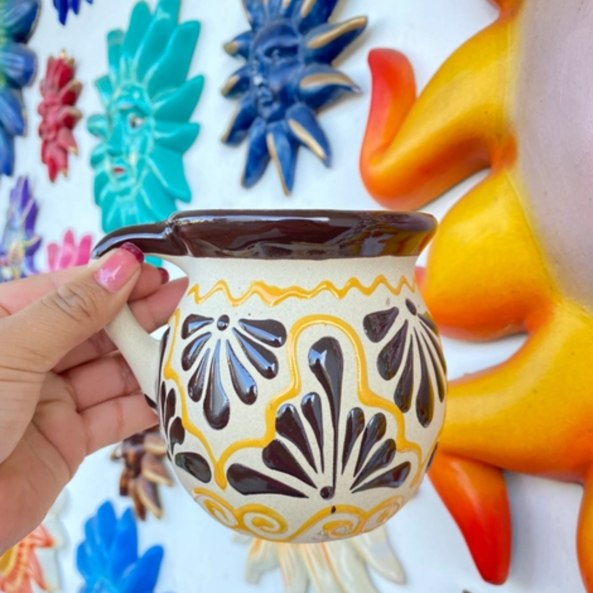 tasse mexicaine en argile