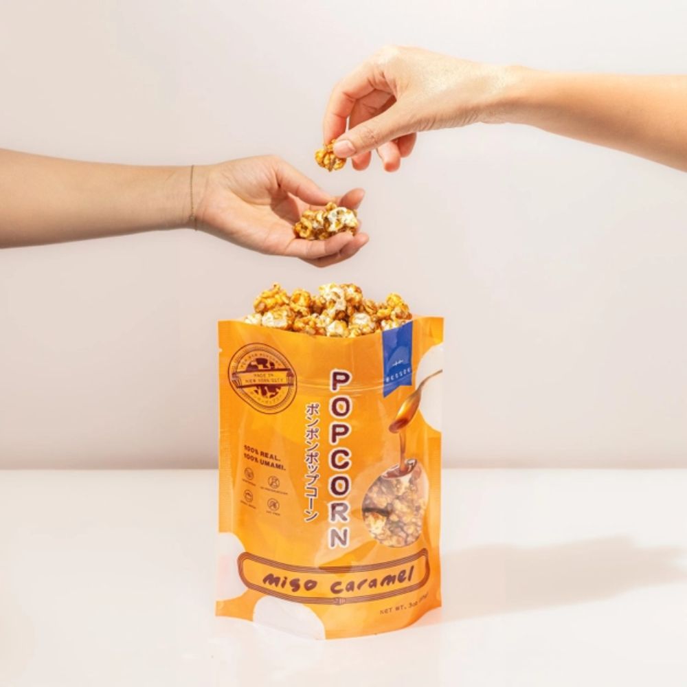 pop-corn au caramel miso