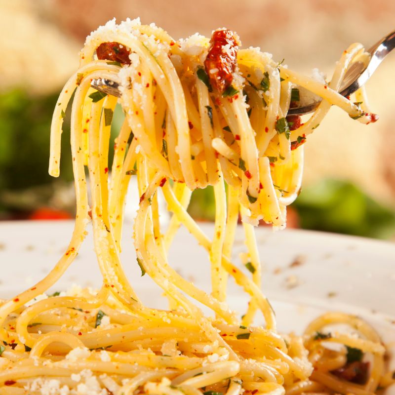 Mélange d'épices spaghetti ail piment huile d olive
