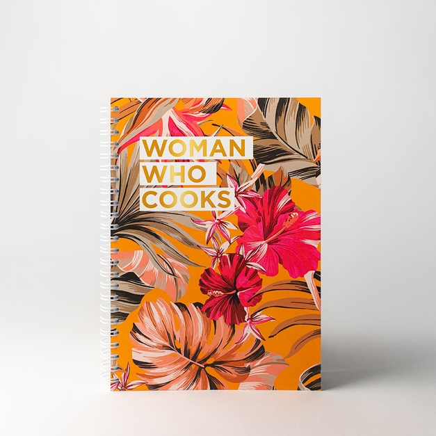 Carnet de Cuisine Woman Who Cooks - Tropical Orange