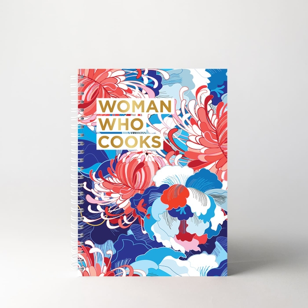 Carnet de Recettes "Woman Who Cooks - Japan Flowers
