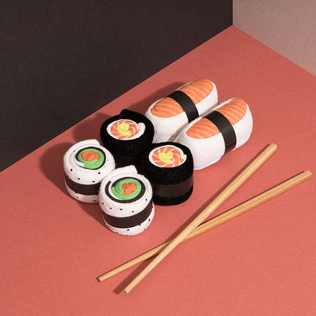 pack de chausettes a sushi