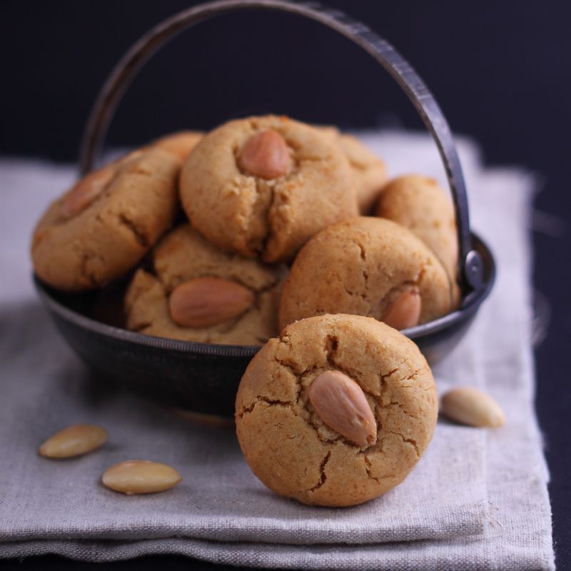 Biscuits moelleux à la pâte d'amande