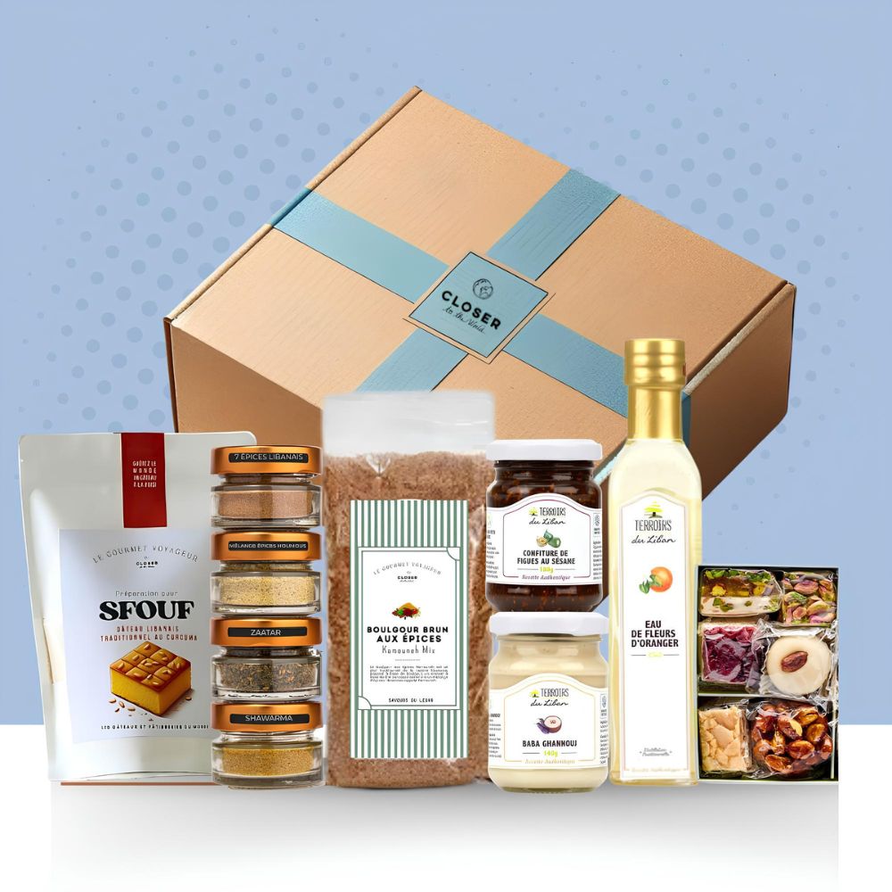 Coffret voyage culinaire Libanais