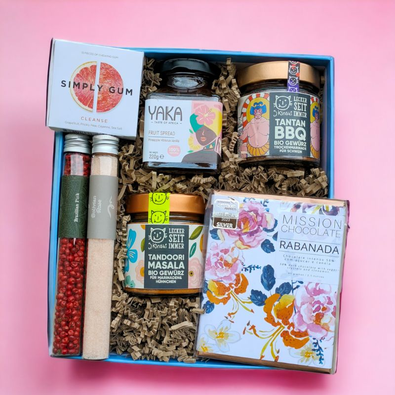 coffret cadeau tour des saveurs exotiques